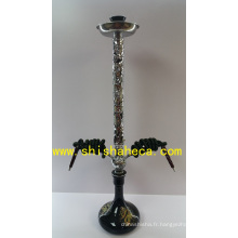 Vente chaude qualité alliage de zinc Nargile fumer pipe shisha narguilé